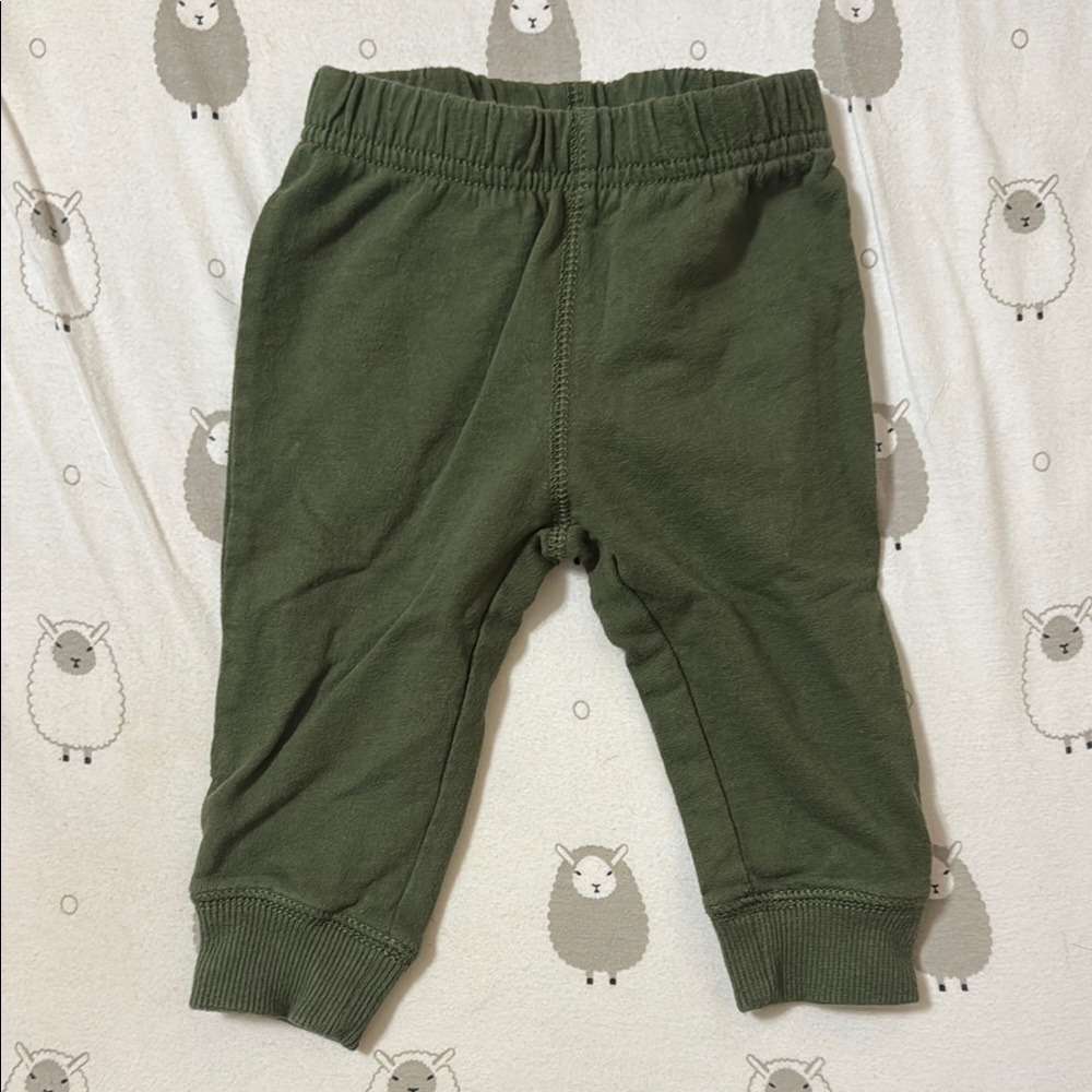 Carter's Forest Green Kids Joggers